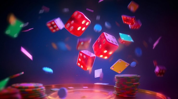 Dashboard permainan live dengan pilihan meja baccarat dan roulette